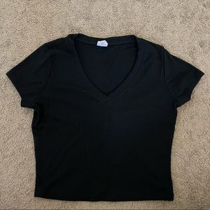 Black Tillys Crop Top